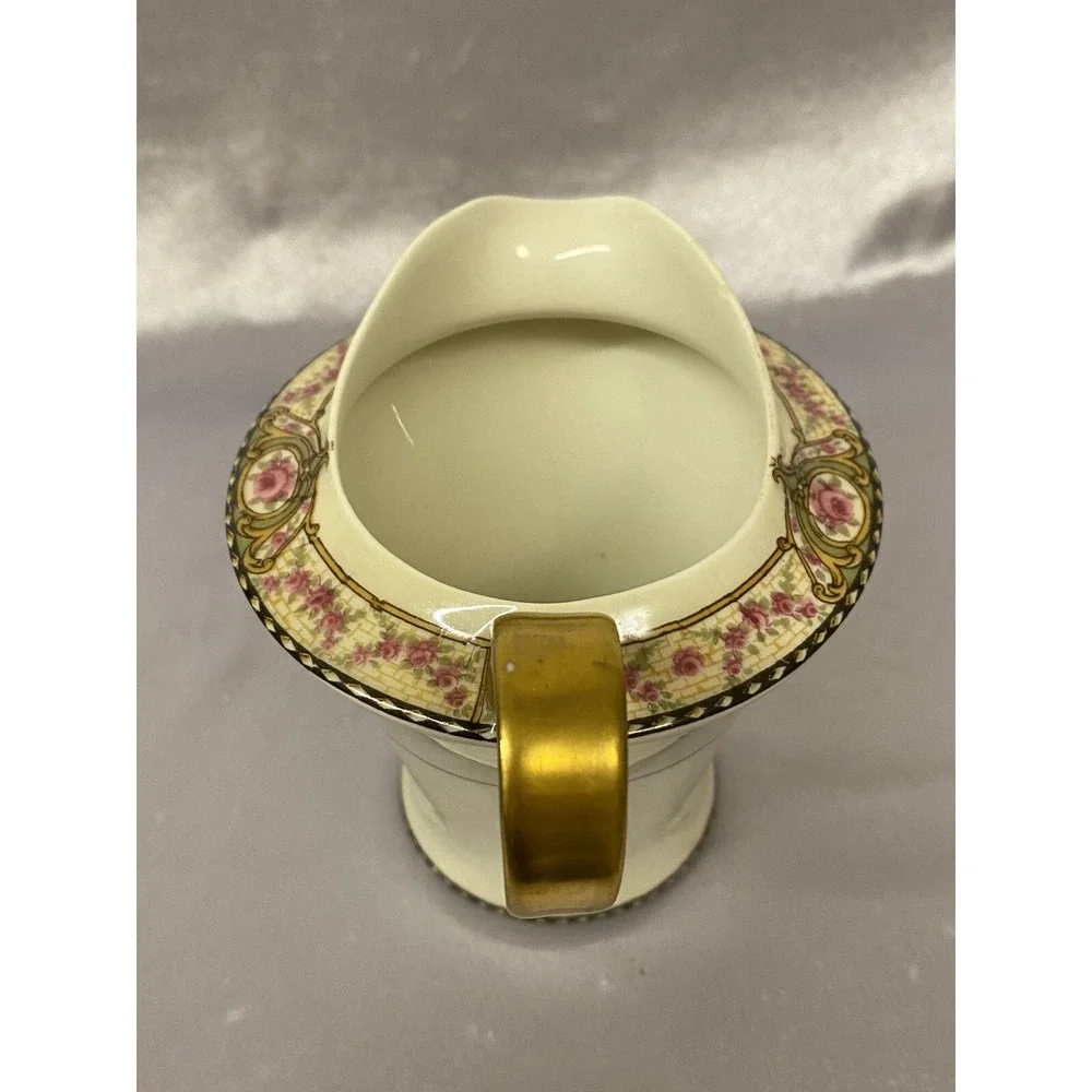 Theodore Haviland Limoges France Creamer Pink Rose 4